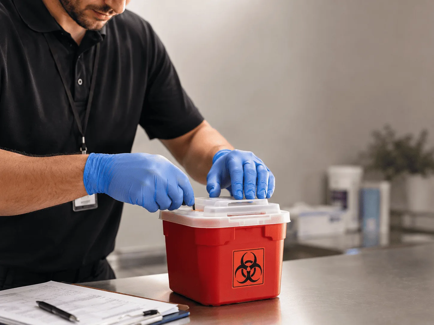 Why choose Sharps Waste Disposal in Mackville, KY